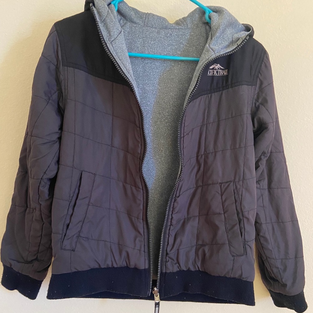 Trail jacket grey and black